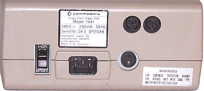 DA5 092088 rear view