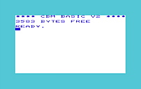 VIC-20 Start-up Screen (unexpanded)