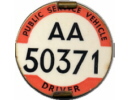 Drivers' and Conductors' Badges